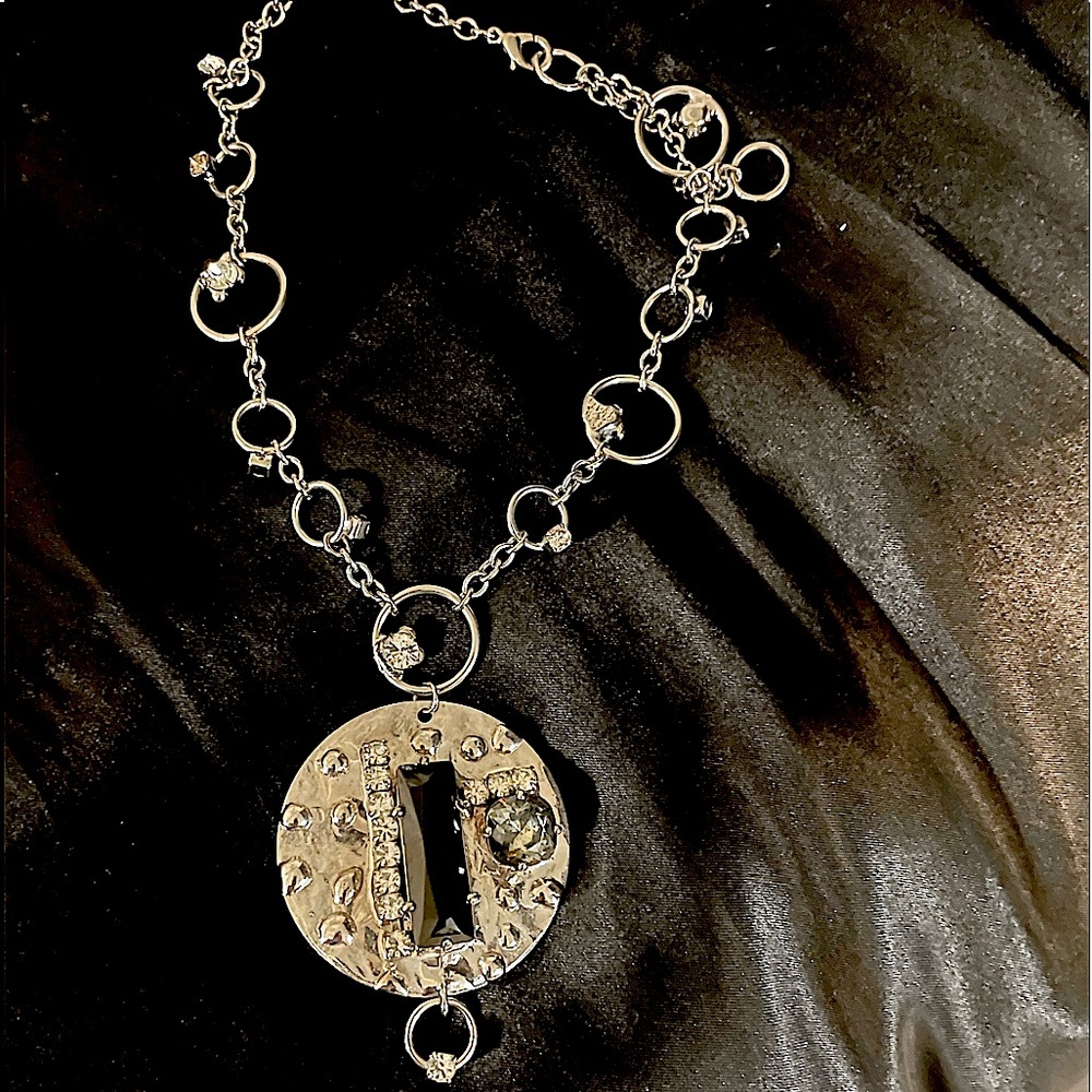 Blinged out necklace
